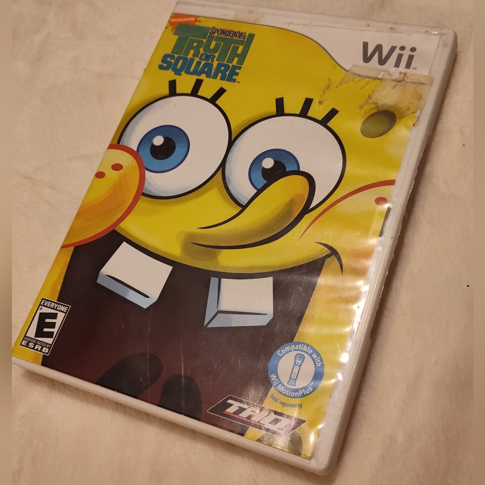 Nintendo Wii SpongeBob Game